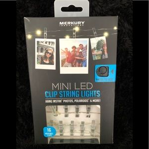 Merkury Innovations Mini Clip LED String Lights